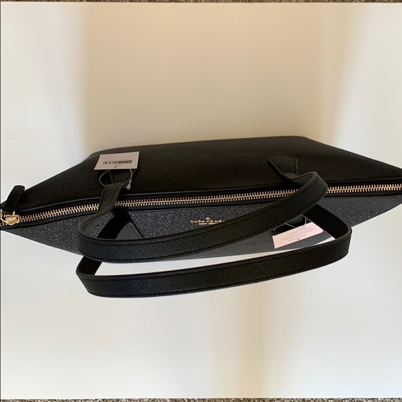 ❤️SOLD❤️Kate Spade Joeley tote bag purse black NEW - Picture 4 of 8